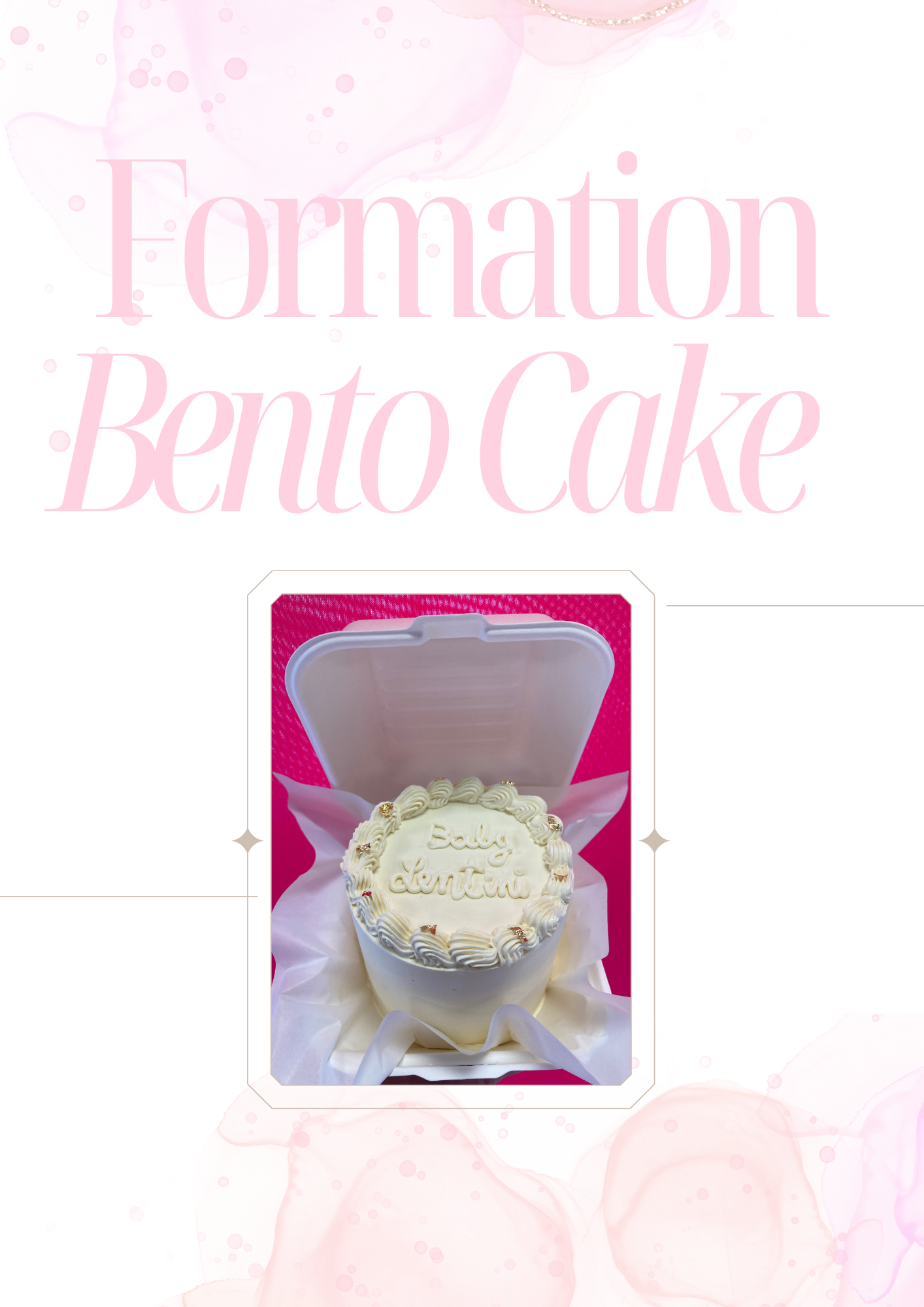 Atelier Bento Cake