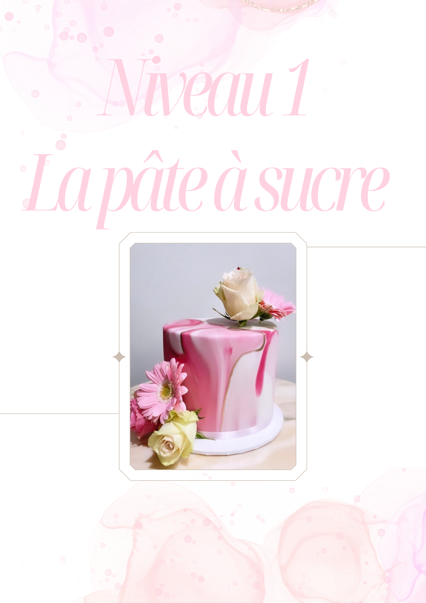 Atelier Niveau 1 : La pâte à sucre