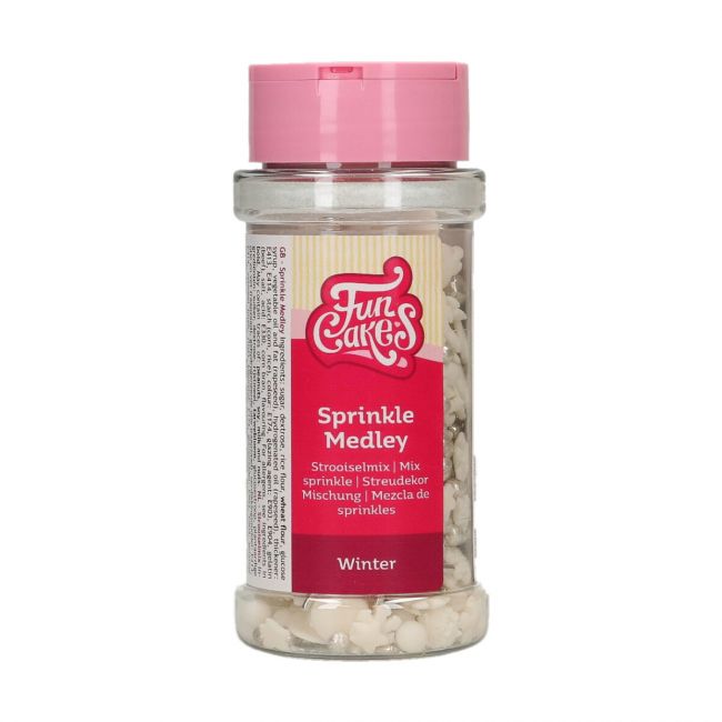 FUNCAKES SPRINKLE MEDLEY HIVER 50 G
