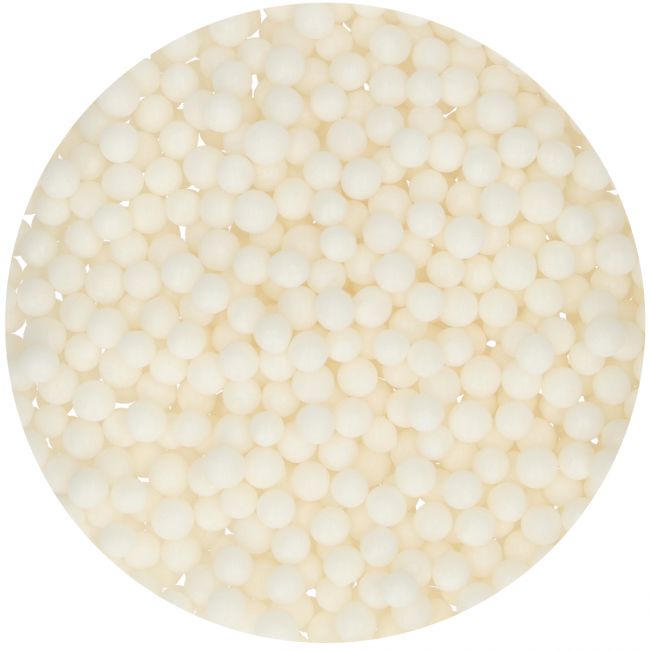 FUNCAKES SOFT PEARLS MEDIUM WHITE 60 G