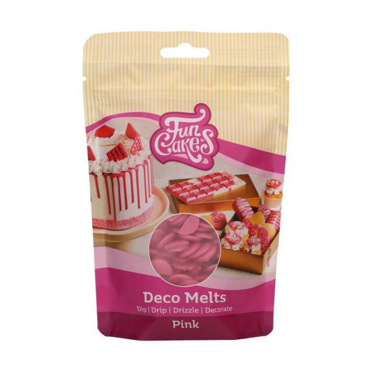 Deco melt rose 250g - FUNCAKES