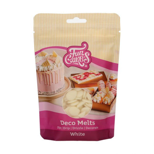 Deco melt blanc 1kg - FUNCAKES