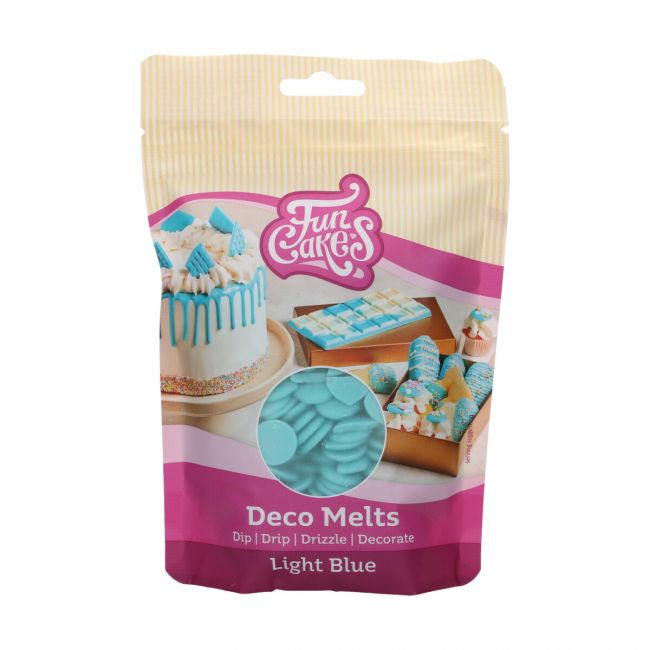 Deco melt bleu 250g - FUNCAKES