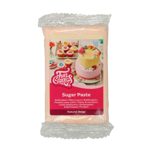 Pâte à sucre 250g Beige - FUNCAKES