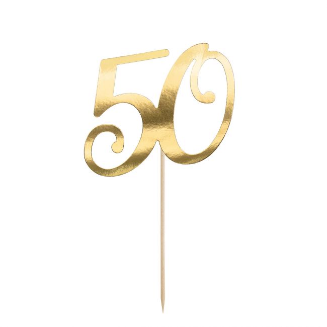 Cake topper 50