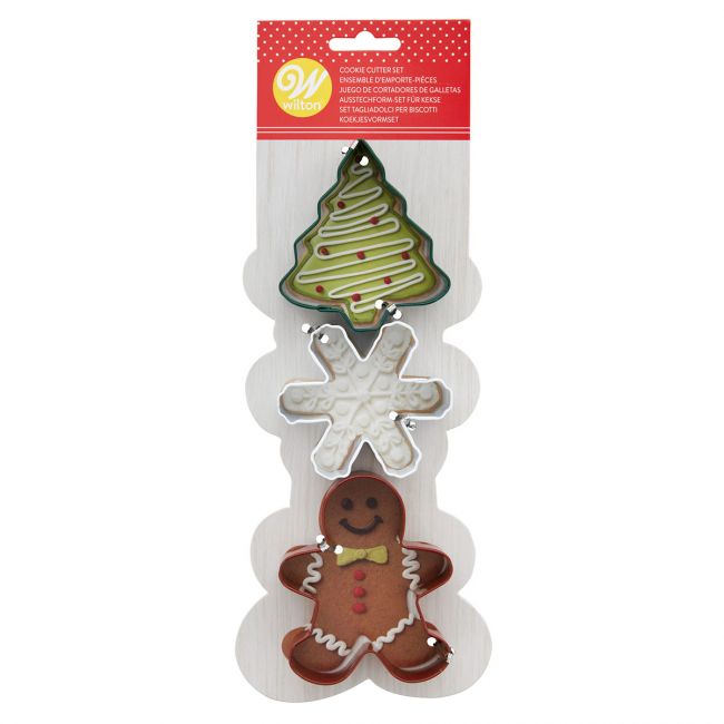 WILTON SET EMPORTE-PIÈCE NOËL PCS/3